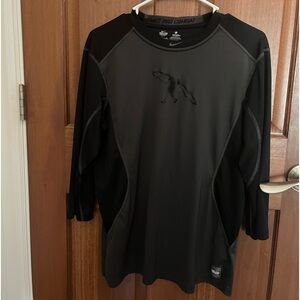 Nike Dri-Fit Pro Combat Men’s Large Baseball Shirt 3/4 sleeve